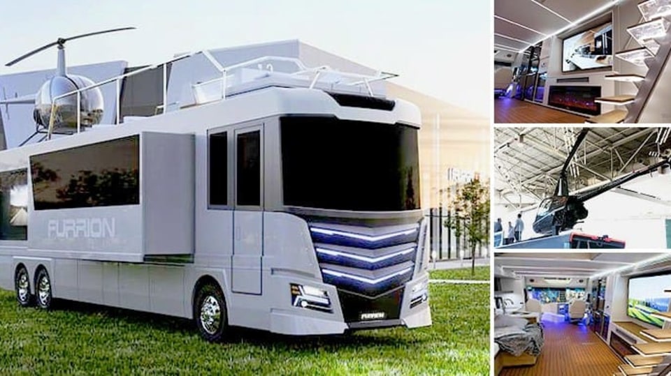 Futuristický karavan Furrion Elysium